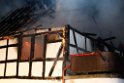 Fachwerkhaus ausgebrannt in Koenigswinter P05